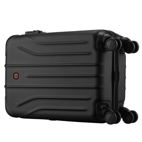 Валіза Wenger Oryson, мала, пластик, 4 колеса, чорна (653163)