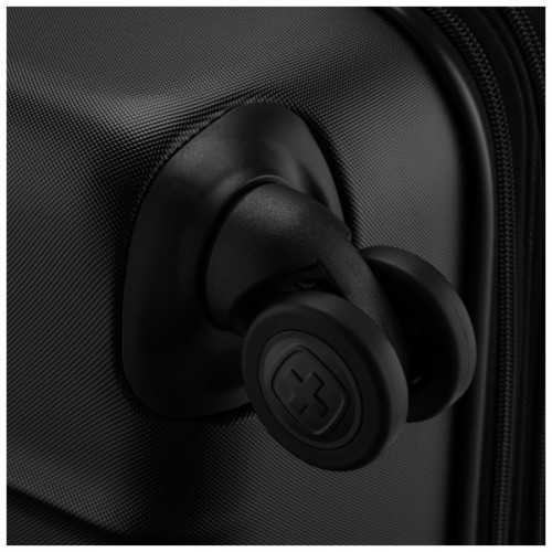 Валіза Wenger Oryson, мала, пластик, 4 колеса, чорна (653163)