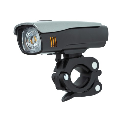 Передня велофара HiSmart 300 люмен, LED, USB, IPX5 (HS081492)
