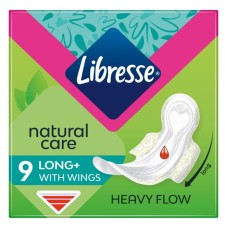 Гігієнічні прокладки Libresse Natural Care Ultra Clip Super 9 шт (7322540523744)