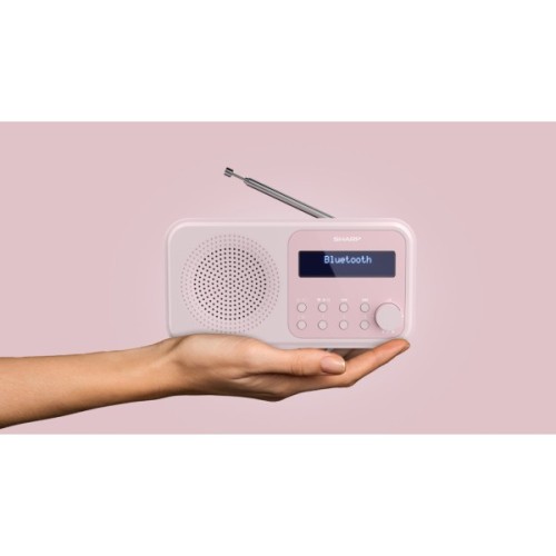 Портативний радіоприймач Sharp DR-P420 Pink (DR-P420PK)