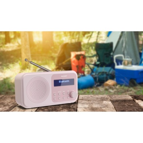 Портативний радіоприймач Sharp DR-P420 Pink (DR-P420PK)