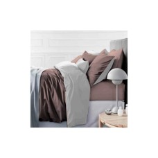 Постільна білизна MirSon Сатин Lactic 0001 + 0211 200х220 - Євро (2200000689054)