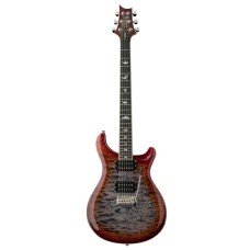 Електрогітара PRS SE Custom 24-08 Quilt Charcoal Cherry Burst
