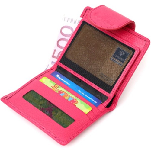 Гаманець Tony Bellucci З натуральної шкіри Фуксія (22063)