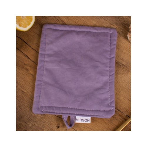 Кухонна прихватка MirSon рогожа/напівпанама №214 - Lavender (2200006754336)