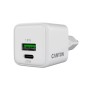 Зарядний пристрій Canyon CU20AC GaN 20W 1xPD 1xQC EU White (CNS-CUW20AC)