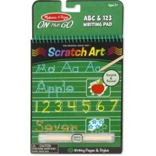 Набір для творчості Melissa&Doug Альбом царапок Буквы и цифры (MD9142)