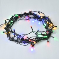 Гірлянда YES! Fun Діамант 8 мм 80 LED Різнокольорова 8 м 8 режимів миготіння (975051)