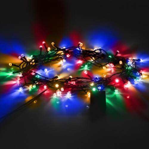 Гірлянда YES! Fun Діамант 8 мм 80 LED Різнокольорова 8 м 8 режимів миготіння (975051)