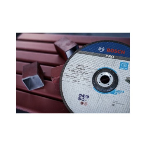 Круг відрізний Bosch Standard, 230х22.23мм, по металу (2.608.619.776)