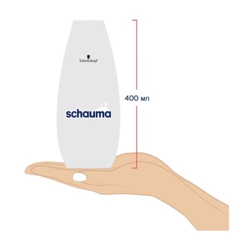 Шампунь Schauma 7 трав для нормального та жирного волосся 400 мл (3838824086750)