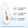 Зарядний пристрій XoKo 2xUSB QC 18W + 2xUSB-C PD35W (XK-QC-505)
