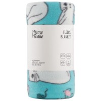 Плед Ardesto Fleece 100% поліестер, котики, блакитний 130х160 см (ART0726PB)