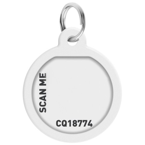 Адресник для тварин WAUDOG Smart ID з QR паспортом "Чудо-жінка 3", круг 25 мм (0625-1018ru-eng)