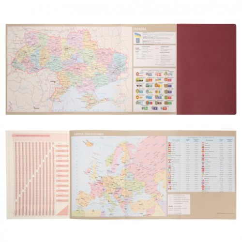 Тижневик Leo planner А5 датований 2026 "Credo", інтегральний, бордовий, 368 сторінок (252645)