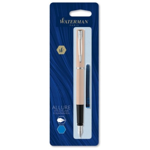 Ручка пір'яна Waterman ALLURE Pastel Orange CT  FP F блістер (13 320b)