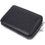 Гаманець Karya З натуральної шкіри Чорний (21343)