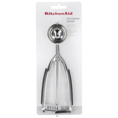 Ложка для морозива KitchenAid Universal або для формування печива, 20,6 см, чорна (KQG148OHOBE)