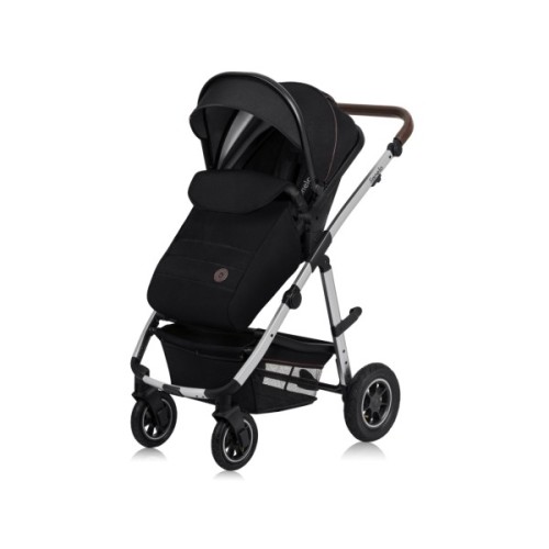 Коляска Lionelo 3 в 1 Amber 3 Black Silver (LO-AMBER BLACK SILVER (3in1))