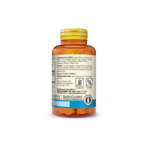 Мінерали Mason Natural Магній, 200 мг, Magnesium, 100 таблеток (MAV09611)