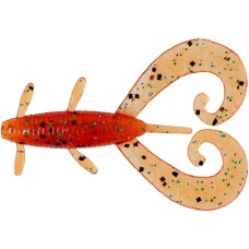 Силікон рибальський Reins G-Tail Twin 2" 568 Fire Sugar (10 шт/уп.) (1552.06.64)