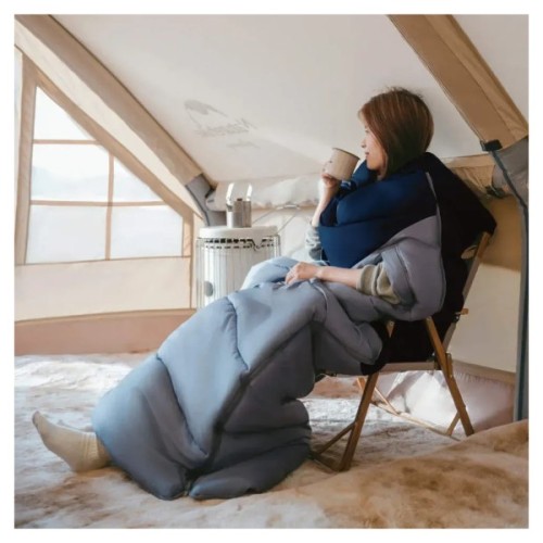 Спальний мішок Naturehike з капюшоном Sunny Day PL02 U250 CNK2550WS028, (8,5°C), правий, коричнево-зелений (6977465868398)