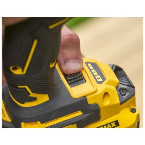 Гайковерт Stanley FatMax, 18V, 2x2Ah, 190Нм, 2900об/хв, 3800уд/хв (SFMCF820D2K)