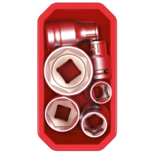 Ящик для інструментів Kistenberg набір ємностей 6 шт, 140*75*280, X Block, KXBS148 (KXBS148)