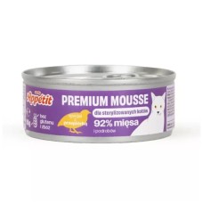 Паштет для котів Comfy Appetit Premium Mousse з перепілкою для стерилізованих 85 г (5905546345682)