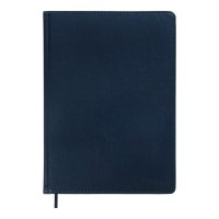 Тижневик Buromax недатований BRAVO, L2U, A4, синій, штуч.шкіра, 336 сторінок (BM.2097-02)