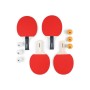 Комплект для настільного тенісу Butterfly Racket Set Easy 4 Bats 6 Balls (6257643202) (932198)