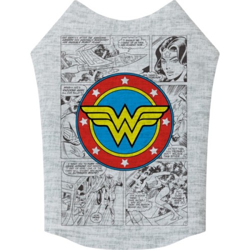 Борцівка для тварин WAUDOG Clothes "Диво-жінка комікс" XS25 (292-4009)