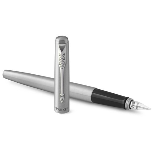 Ручка пір'яна Parker JOTTER 17 SS CT  FP M блістер (16 116)