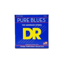 Струни для гітари DR Strings PURE BLUES Electric Guitar Strings - Light (09-42) (PHR-9)