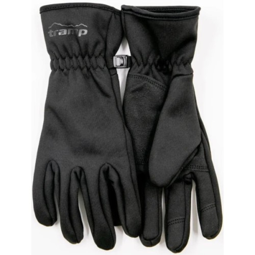 Рукавиці Tramp софтшел чорні XL (UTRGB-004-XL)