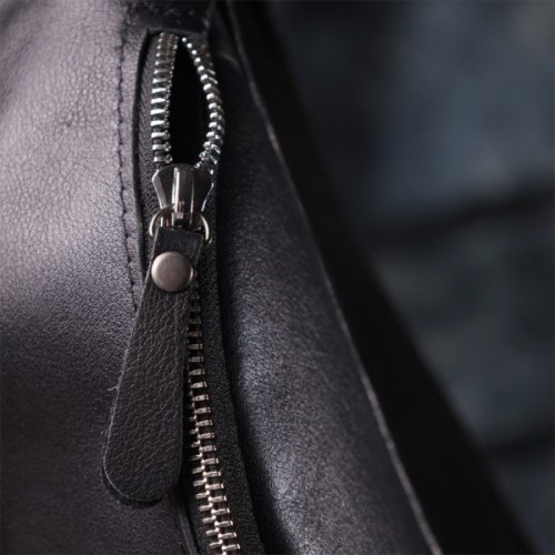 Сумка Shvigel Шкіряна Чорна (23143)