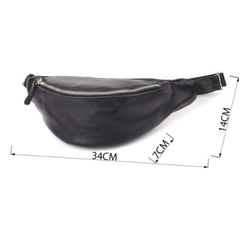 Сумка Shvigel Шкіряна Чорна (23143)