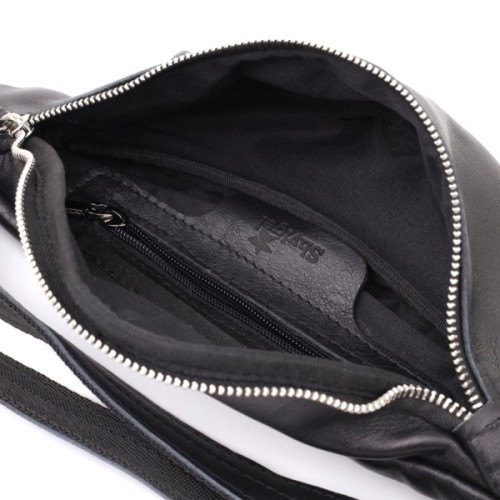 Сумка Shvigel Шкіряна Чорна (23143)