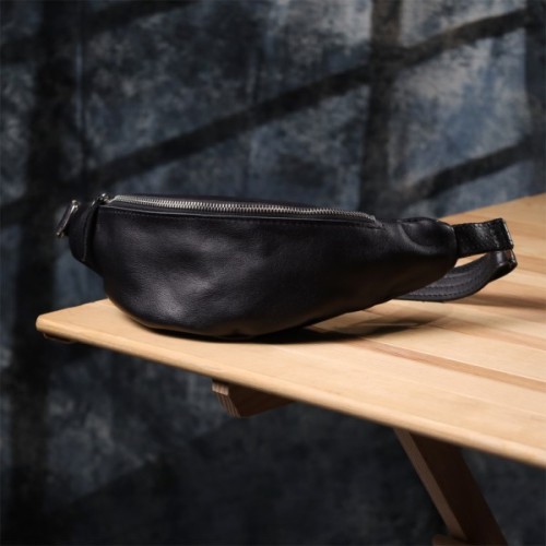 Сумка Shvigel Шкіряна Чорна (23143)