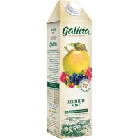 Сік Galicia Ягідного з м'якоттю 1 л (4820209563474)