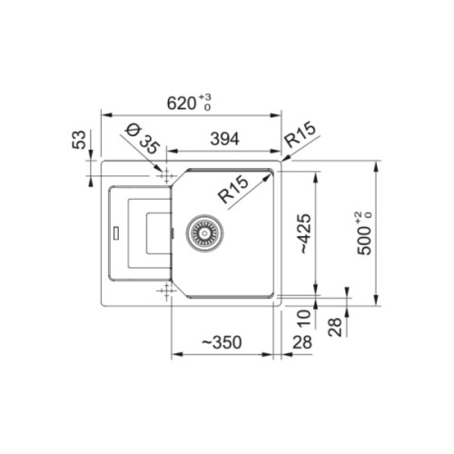 Мийка кухонна Franke 114.0699.235