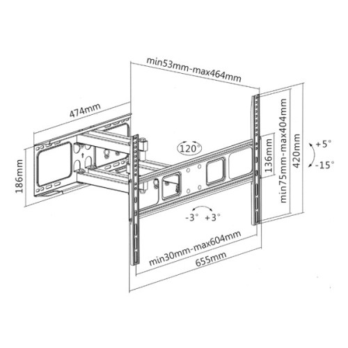 Кронштейн ITech PTRB49