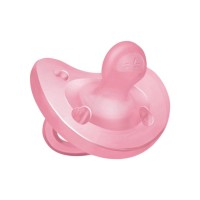 Пустушка Chicco Physioforma Soft силіконова від 6 до 16 місяців, 1шт. (рожева) (73091.92)