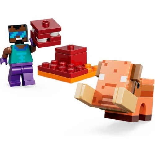 Конструктор LEGO Minecraft Подорож до Нижнього світу та Порталу до Краю (21584)