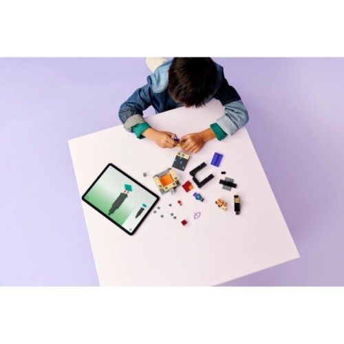 Конструктор LEGO Minecraft Подорож до Нижнього світу та Порталу до Краю (21584)