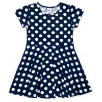 Плаття дитяче Lovetti в горошок (5911-68-128G-blue)