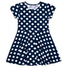 Плаття дитяче Lovetti в горошок (5911-68-128G-blue)