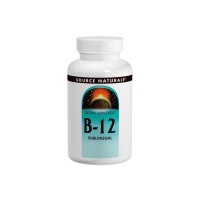 Вітамін Source Naturals Вітамін В-12 2000мкг, 100 таблеток для розсмоктування (SNS-00418)