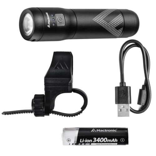 Передня велофара Mactronic Scream 3.1 (1000 Lm) Recharg Type-C (ABF0167) (DAS303251)